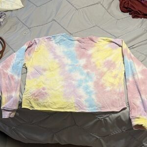 Tie-Dye Long Sleeve light sweatshirt